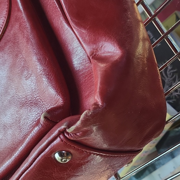 Vintage Danier leather tote/laptop bag - Picture 4 of 14